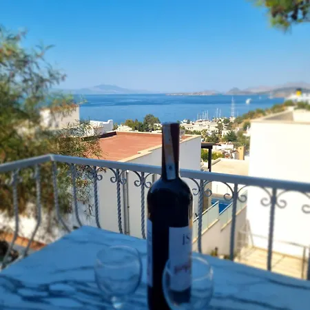 Tatil Evi Deniz manzarali, müstakil harika yazlik Bodrum