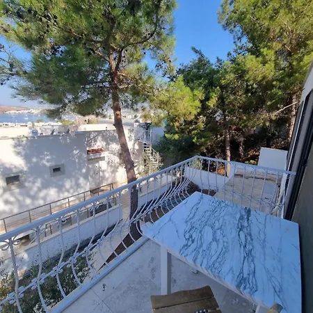 Deniz manzarali, müstakil harika yazlik * Bodrum