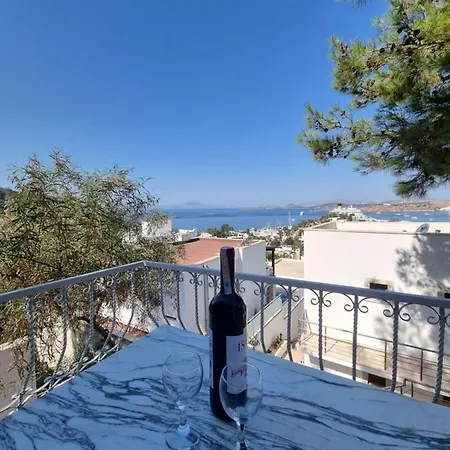 Deniz manzarali, müstakil harika yazlik * Bodrum